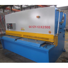 Machine de cisaillement hydraulique QC12y-12 X2500 pour la planche de fer